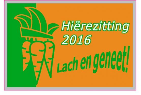 Pins Hierezitting 2016 Wortelepin Blierick